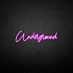 'Underground' neon sign