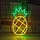 Pineapple Neon Sign for Tropical Themes
