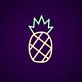 Pineapple Neon Sign for Tropical Themes