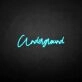 'Underground' neon sign