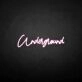'Underground' neon sign