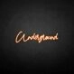'Underground' neon sign