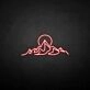 Sunrise' neon sign