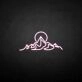 Sunrise' neon sign
