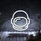 Astronaut Neon Sign for Space Enthusiasts