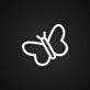 Butterfly Neon Sign Perfect for adding a whimsical touch to any room