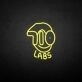 LABS' neon sign