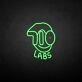 LABS' neon sign