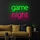 Game Night Neon Sign Perfect for game rooms and family fun nights