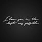 I Love You Neon Sign Express your love with this charming sign
