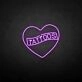 'Tattoos' neon sign