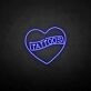 'Tattoos' neon sign