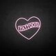 'Tattoos' neon sign