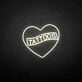 'Tattoos' neon sign