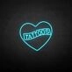 'Tattoos' neon sign
