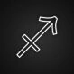 Sagittarius Neon Sign Perfect for those who love astrology