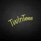 Twintees' neon sign
