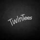 Twintees' neon sign