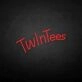 Twintees' neon sign