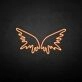 'Wing' neon sign
