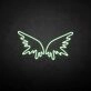 'Wing' neon sign