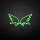 'Wing' neon sign