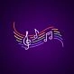 Musical Notes Neon Sign Great for music lovers and studios