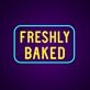 Freshly Baked Neon Sign Great for bakeries and kitchens