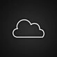 Simple Clouds Neon Sign Add a whimsical touch to any room