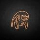 'Walrus' neon sign
