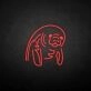 'Walrus' neon sign