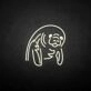 'Walrus' neon sign