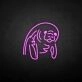 'Walrus' neon sign