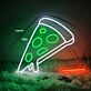 Pepperoni Pizzas Neon Sign Ideal for pizzerias and food lovers