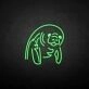 'Walrus' neon sign