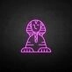Sphinx' neon sign