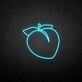 Peach3' neon sign