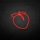 Peach3' neon sign