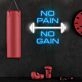 No Pain No Gain Neon Sign Perfect for fitness enthusiasts