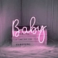 Baby3' neon sign