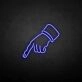 'Point' neon sign