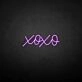 XOXO' neon sign