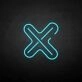 'Cross' neon sign