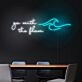 Go With The Flow Neon Sign Create a relaxed atmosphere