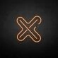'Cross' neon sign