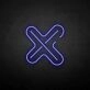 'Cross' neon sign