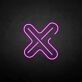 'Cross' neon sign