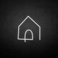 House' neon sign
