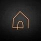 House' neon sign