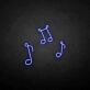 Notes' neon sign